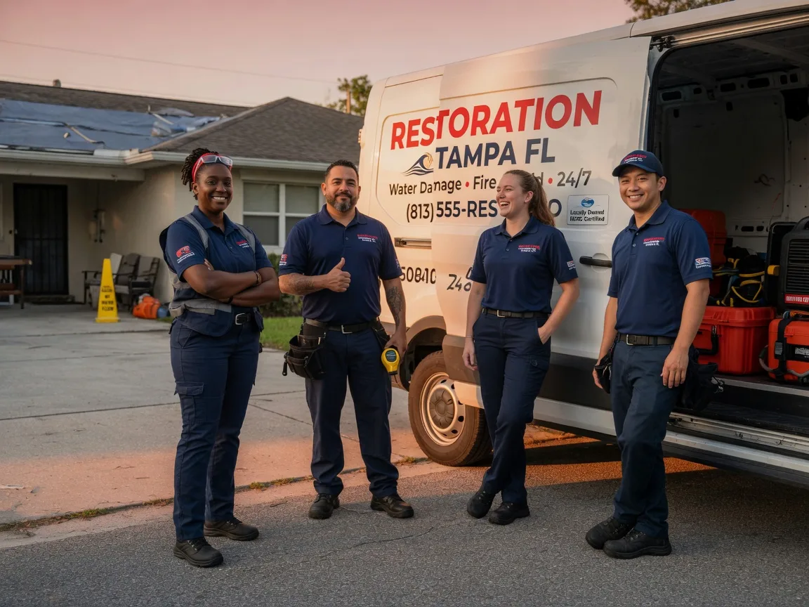 Water Damage Restoration company in Bunker Hill, KS