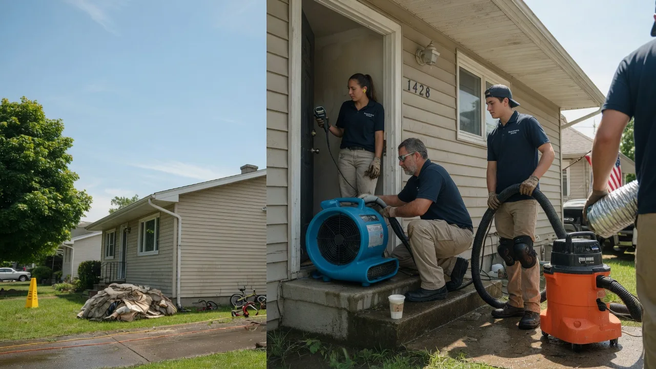 Water Damage Restoration in Bunker Hill, KS near me